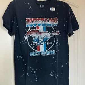 New Womens Junk Food Ford Mustang Shirt